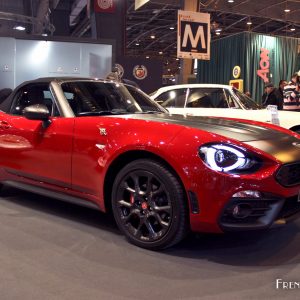 Photo Abarth 124 Spider – Salon Rétromobile Paris 2017