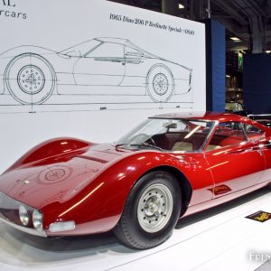 Photo Ferrari Dino 206 P Berlinette Speciale 1965 – Salon Rétro