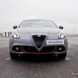 Photo face avant essai Alfa Romeo Giulietta Pack Veloce (2017)