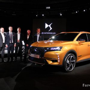 Photo reveal DS 7 Crossback – Présentation à Paris (Février 2