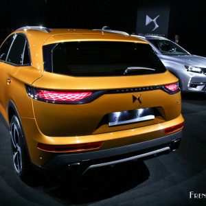 Photo hayon coffre DS 7 Crossback – Présentation à Paris (Fév