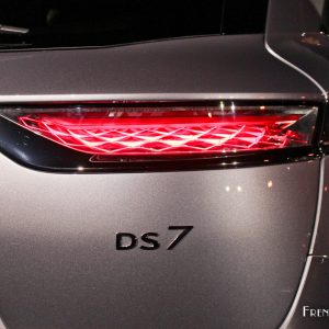 Photo feu arrière LED DS 7 Crossback La Première – Présentati