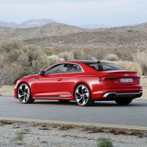 Photo 3/4 arrière statique nouvelle Audi RS 5 (2017)