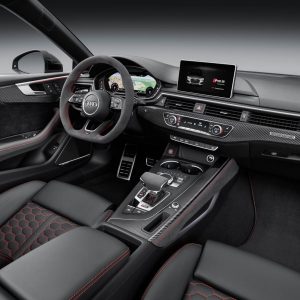 Photo intérieur cuir nouvelle Audi RS 5 (2017)