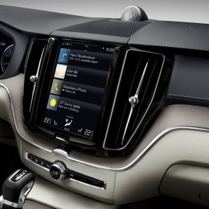 Photo écran tactile nouveau Volvo XC60 (2017)
