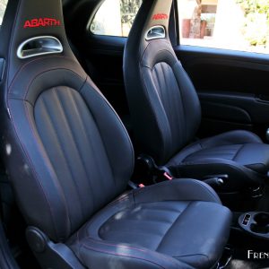 Photo sièges avant cuir Abarth 695 XSR Yamaha Limited Edition (