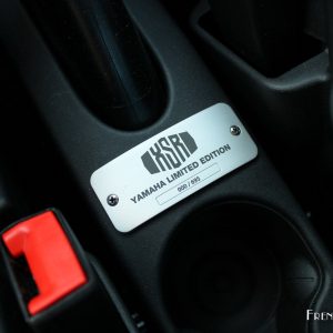 Photo plaque numérotée Abarth 695 XSR Yamaha Limited Edition (