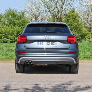 Photo face arrière Audi Q2 TDI 190 S Line (2017)