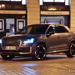 Photo nuit Audi Q2 TDI 190 S Line (2017)