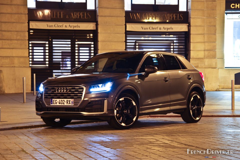 Photo nuit Audi Q2 TDI 190 S Line (2017)