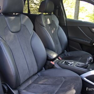 Photo sièges avant Audi Q2 TDI 190 S Line (2017)