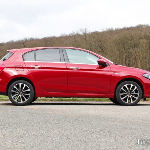 Photo essai profil Fiat Tipo 5 portes DCT (2017)