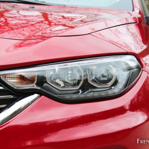 Photo essai phare avant Fiat Tipo 5 portes DCT (2017)