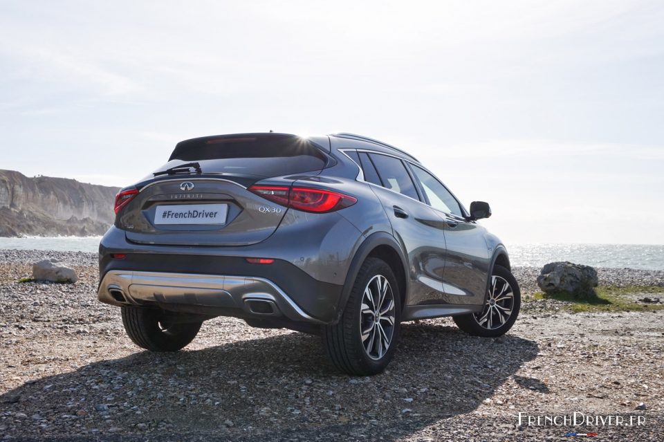 Photo 3/4 arrière Infiniti QX30 (2017)