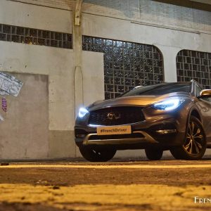 Photo essai Infiniti QX30 (2017)