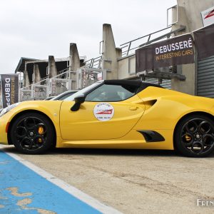 Photo Alfa Romeo 4C Spider – Exclusive Drive 2017 – Le Mans