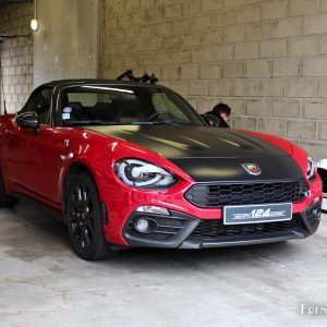 Photo Abarth 124 Spider – Exclusive Drive 2017 – Le Mans
