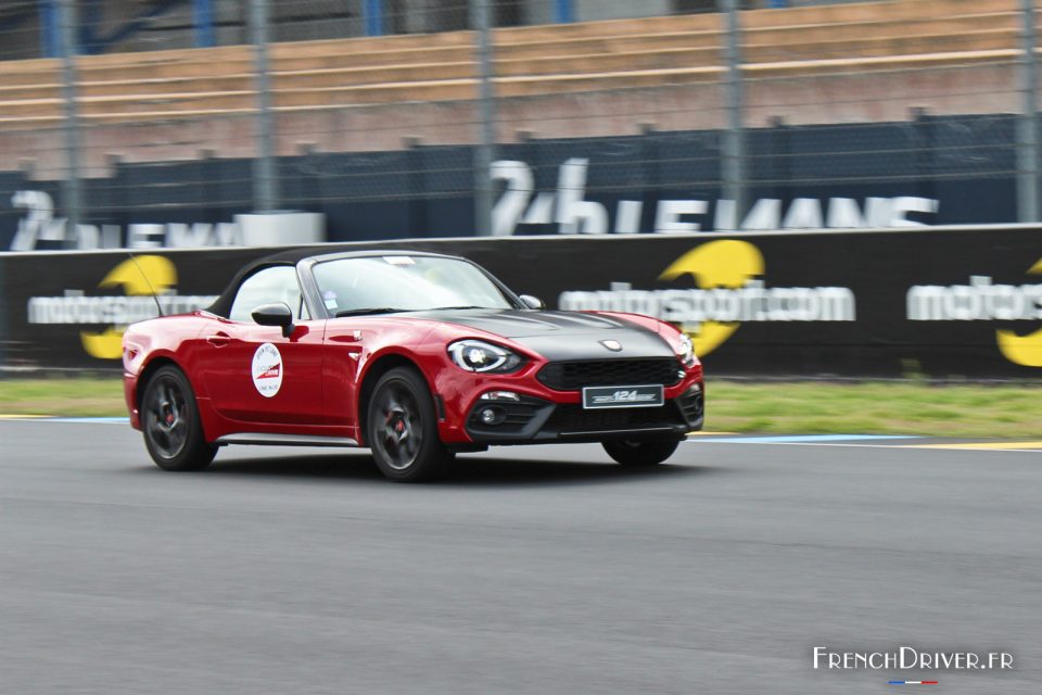 Photo Abarth 124 Spider - Exclusive Drive 2017 - Le Mans