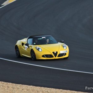 Photo Alfa Romeo 4C Spider – Exclusive Drive 2017 – Le Mans