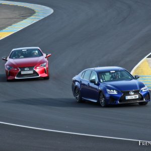Photo Lexus GS F & LC 500 – Exclusive Drive 2017 – Le Mans