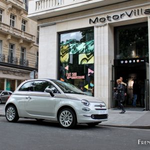 Photo Fiat 500 60ème Anniversaire (2017) – MotorVillage Paris