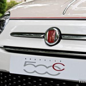 Photo logo Fiat 500 60ème Anniversaire (2017) – MotorVillage Pa