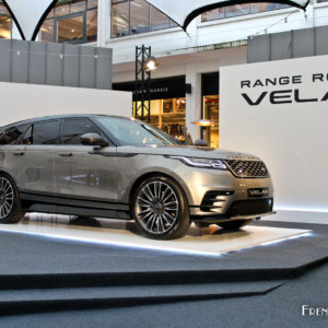 Photo présentation Range Rover Velar – Paris (2017)