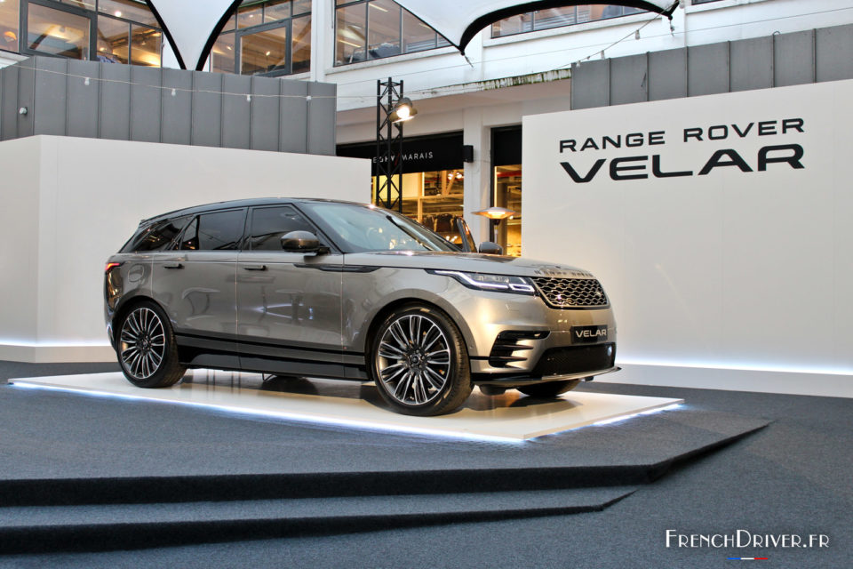 Photo présentation Range Rover Velar - Paris (2017)