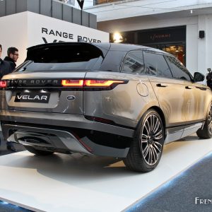 Photo 3/4 arrière Range Rover Velar – Paris (2017)