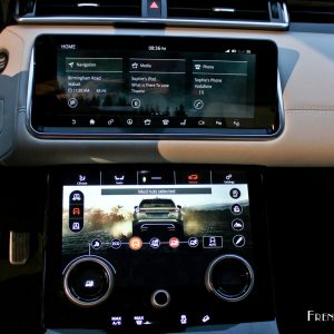 Photo consol centrale Range Rover Velar – Paris (2017)