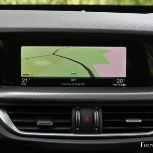 Photo écran 12,3 navigation GPS Alfa Romeo Stelvio (2017)