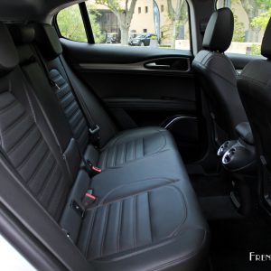 Photo banquette arrière cuir Alfa Romeo Stelvio (2017)