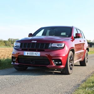 Photo essai route Jeep Grand Cherokee SRT (2017)