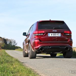 Photo essai route Jeep Grand Cherokee SRT (2017)