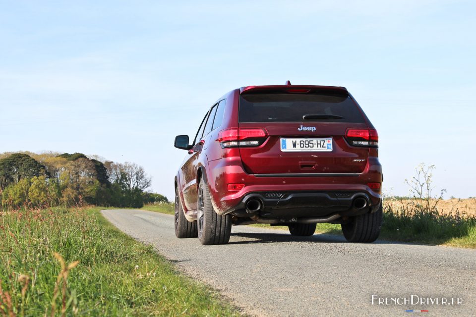 Photo essai route Jeep Grand Cherokee SRT (2017)