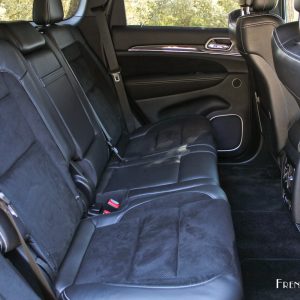 Photo banquette arrière Jeep Grand Cherokee SRT (2017)
