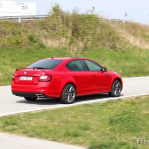 Photo circuit Skoda Octavia RS (2017)