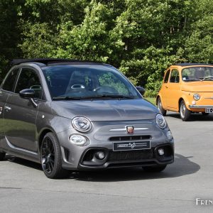 Photo Abarth 595 C & Fiat Nuova 500 – Abarth Day France 2017