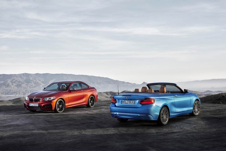 Photo BMW Série 2 Coupé et Cabriolet restylée (2017)