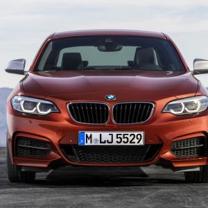 Photo face avant BMW Série 2 Coupé restylée (2017)