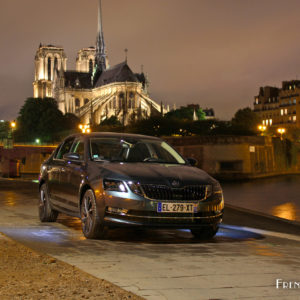 Essai Škoda Octavia restylée à Paris (2017)