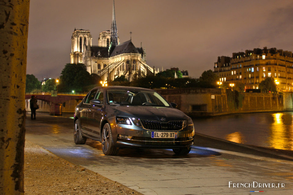 Essai Škoda Octavia restylée à Paris (2017)