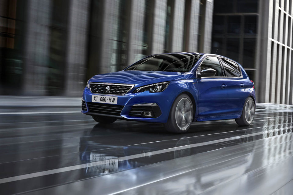 Photo officielle Peugeot 308 II restylée (2017)