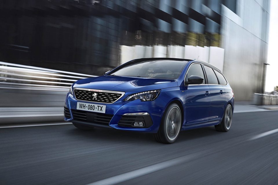 Photo officielle Peugeot 308 SW II restylée (2017)