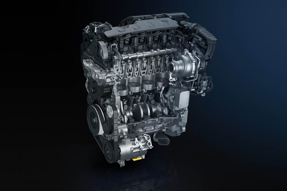 Photo officielle moteur diesel BlueHDi Peugeot 308 II restylée