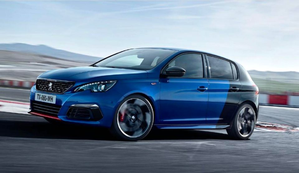 Photo officielle Peugeot 308 GTi II restylée (2017)