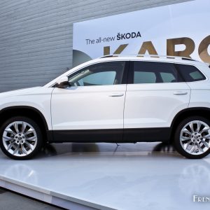 Photo profil Škoda Karoq – Présentation à Stockholm (2017)