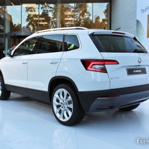 Photo 3/4 arrière Škoda Karoq – Présentation à Stockholm (20