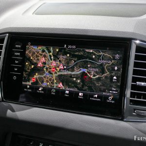 Photo navigation GPS écran tactile Škoda Karoq – Présentation