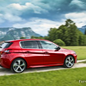 Photo essai route Peugeot 308 GT Line restylée (2017)